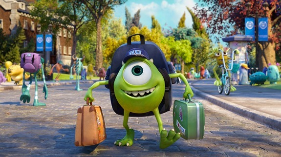 Monsters University- Mike Goes to School