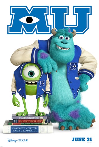 Monsters University Poster