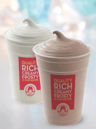 wendy's frosty- tweet with #firstfrosty father's day weekend to donate to charity!