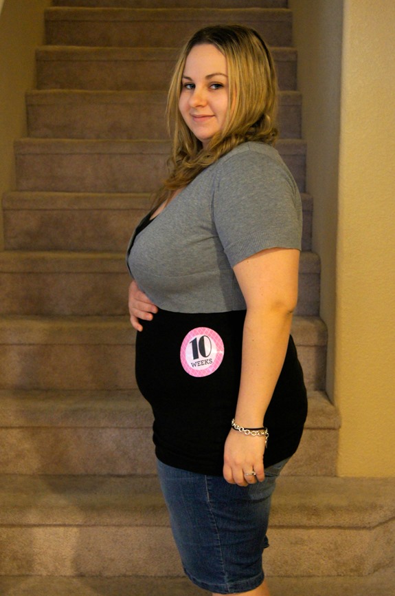 10 Week Pregnancy Belly Photo 2