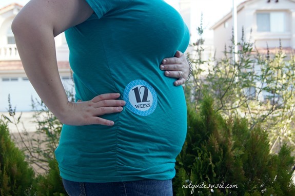 12 Weeks Pregnant Baby Bump