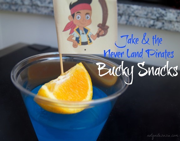 Jake and the Never Land Pirates Bucky Snacks from @NotQuiteSusie