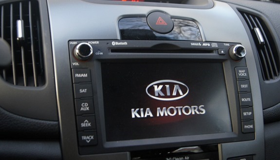 Kia Forte Media Console