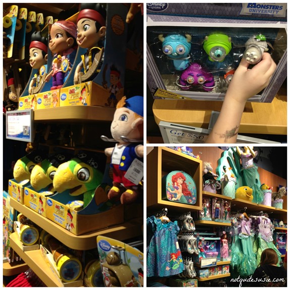 Disney Store Merchandise