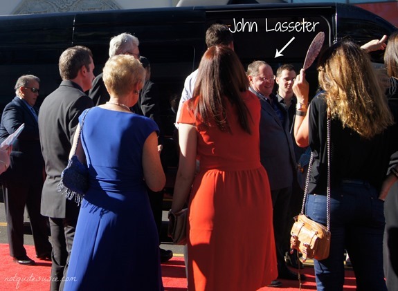 John Lasseter at the #DisneyPlanesPremiere