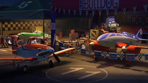 "PLANES" (Pictured) DUSTY and BULLDOG. ©2013 Disney Enterprises, Inc. All Rights Reserved.