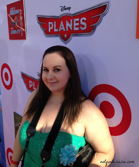 Walking the red carpet at the Disney's Planes Premiere #DisneyPlanesPremiere