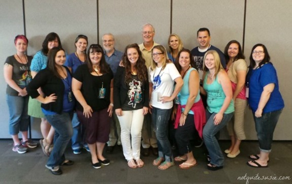 flounder group with ron clements and john musker