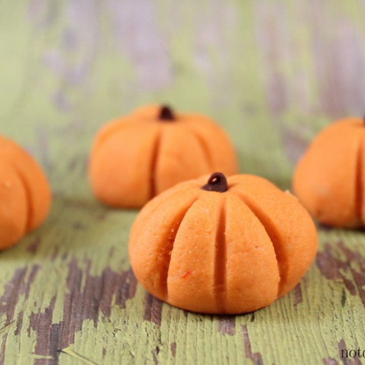 No Bake Peanut Butter Pumpkin Bites