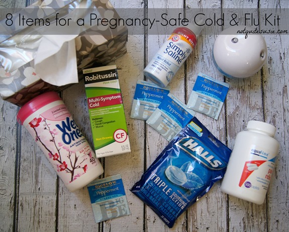 8 Items to add to your pregnancy-safe cold & flu kit! Perfect gift for the sick expectant mother or to keep on hand in the event that you get sick! #AmericasTea #shop