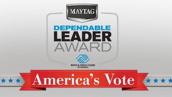 Maytag Dependable Leader Award America's Vote