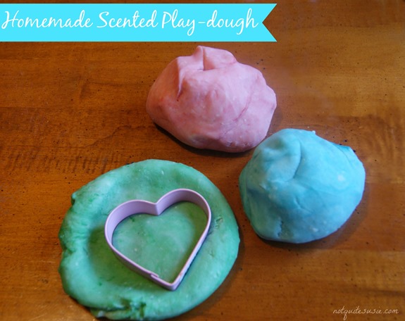 Homemade Scented Play-dough