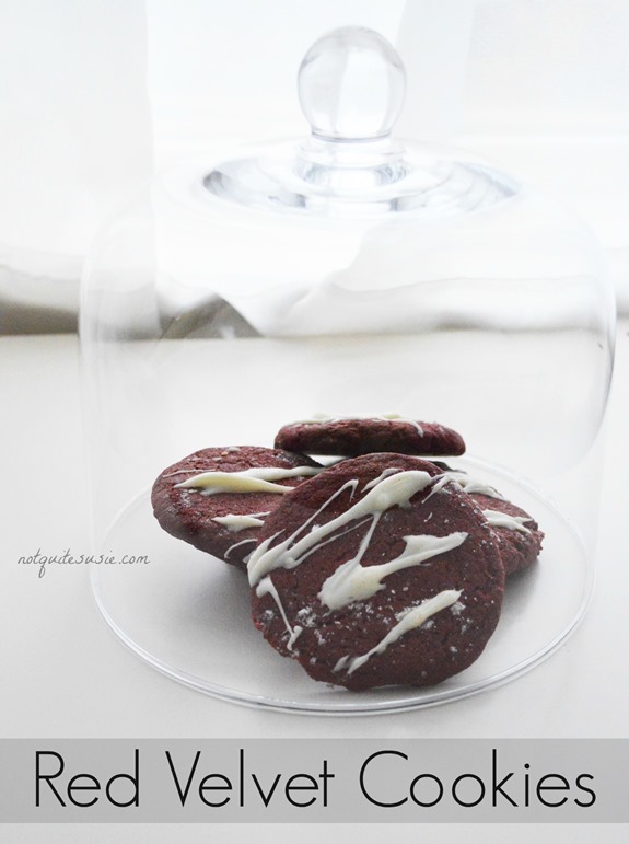 Red Velvet Cookies from @NotQuiteSusie