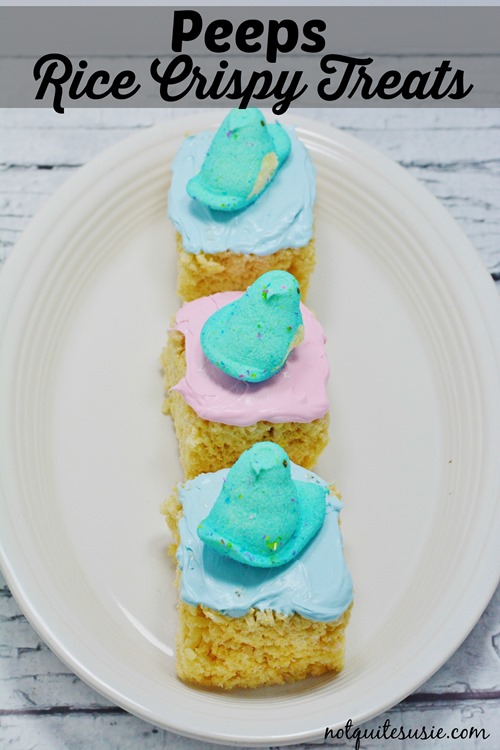 Peeps Rice Crispy Treats for Easter