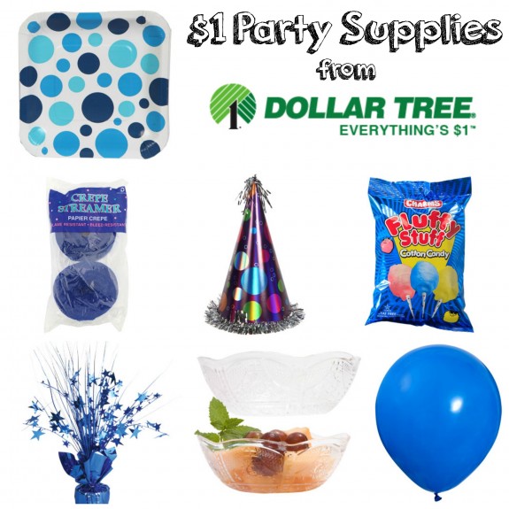 $1 Party Supplies from Dollar Tree!