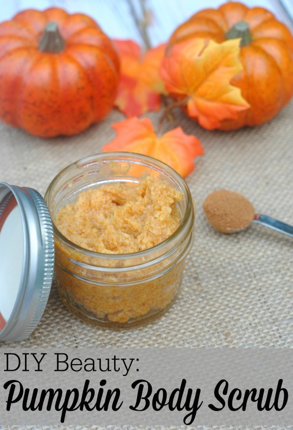 DIY Beauty Pumpkin Body Scrub