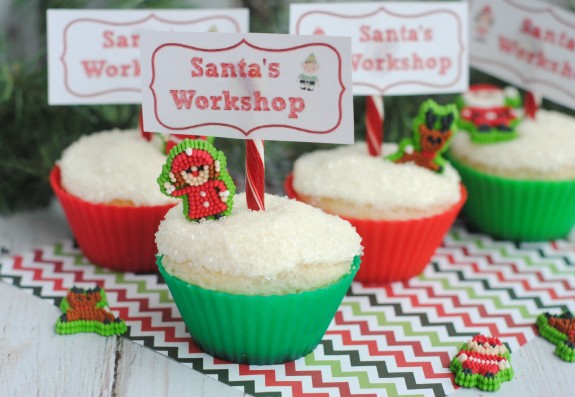 Santa's Workshop Cupcakes