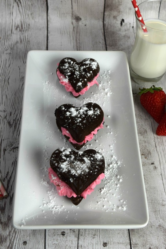 Brownies make a great Valentine’s Day treat- especially when they’re homemade from scratch with love! This easy brownies recipe is way better than boxed brownies and with this delicious frosting they are extra sweet!