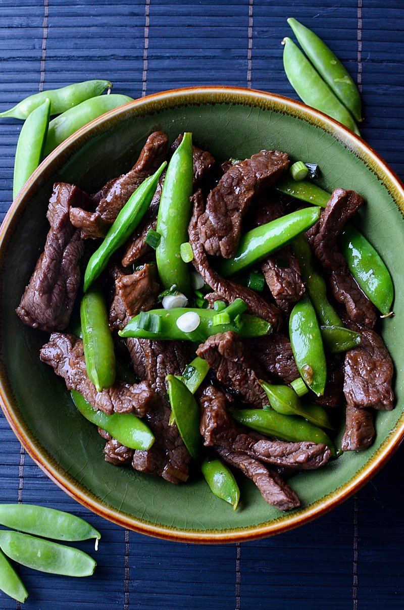 Paleo Recipe Beef & Sugar Snap Peas {Not Quite} Susie Homemaker