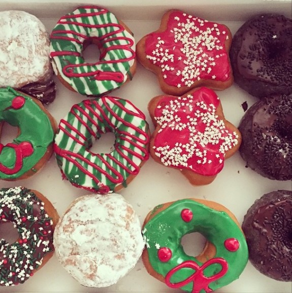 Christmas Dunkin' Donuts