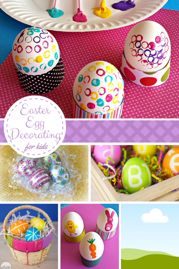 10 Easter Egg Decorating Ideas for Kids