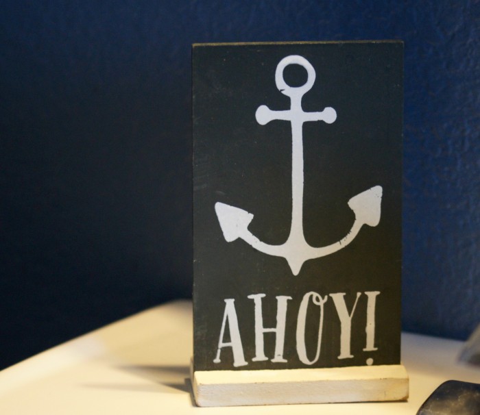 Ahoy sign