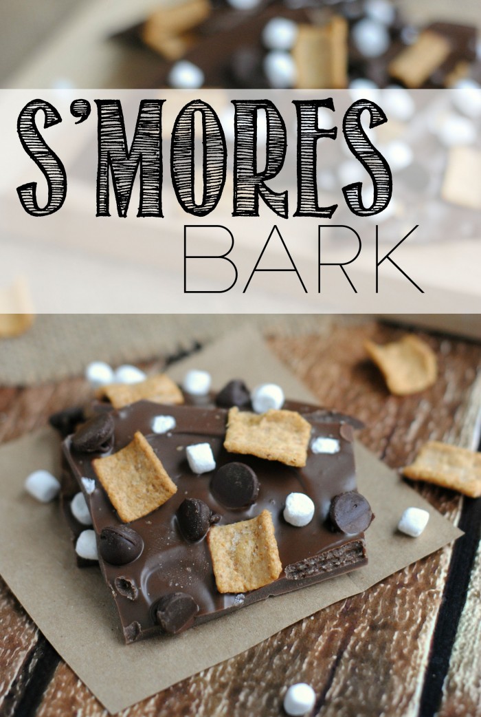 This s'mores bark recipe will help you get the most out of what's left of summer! It's a really easy dessert recipe that the kids can even help with!