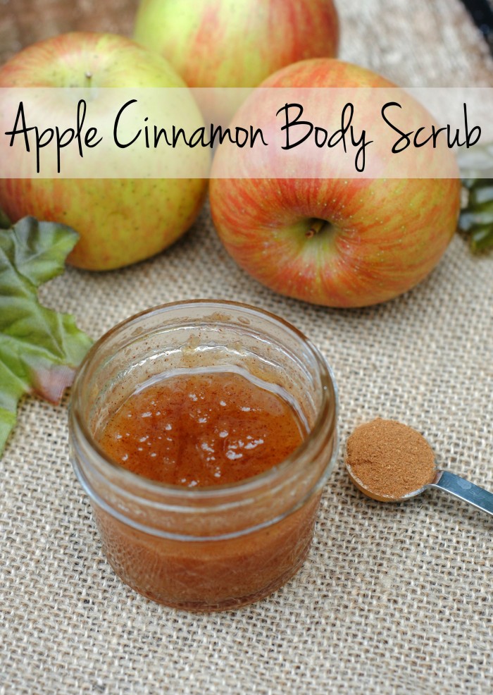 DIY Beauty Apple Cinnamon Body Scrub