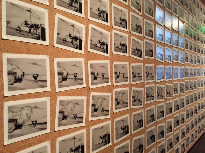 Mickey Mouse storyboard