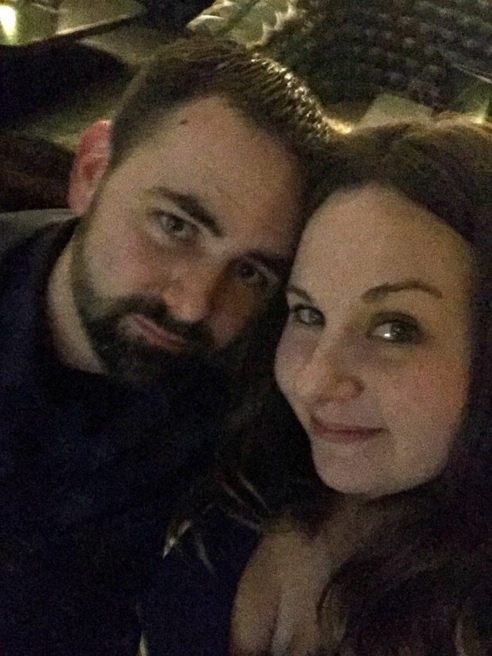 Very few date nights & a hubby who hates selfies means this is the only photographic evidence that we've ever been out. Ever.