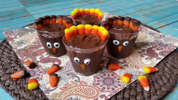Need a fun and unique Thanksgiving dessert idea beyond Pumpkin Pie or Apple Pie? Check out these Turkey Dessert Shooters! They are super easy to make and so much fun to eat!