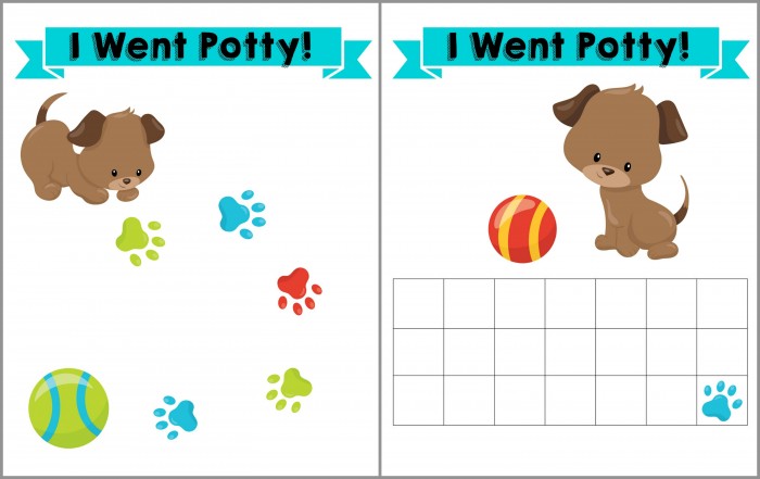 how to make a potty chart