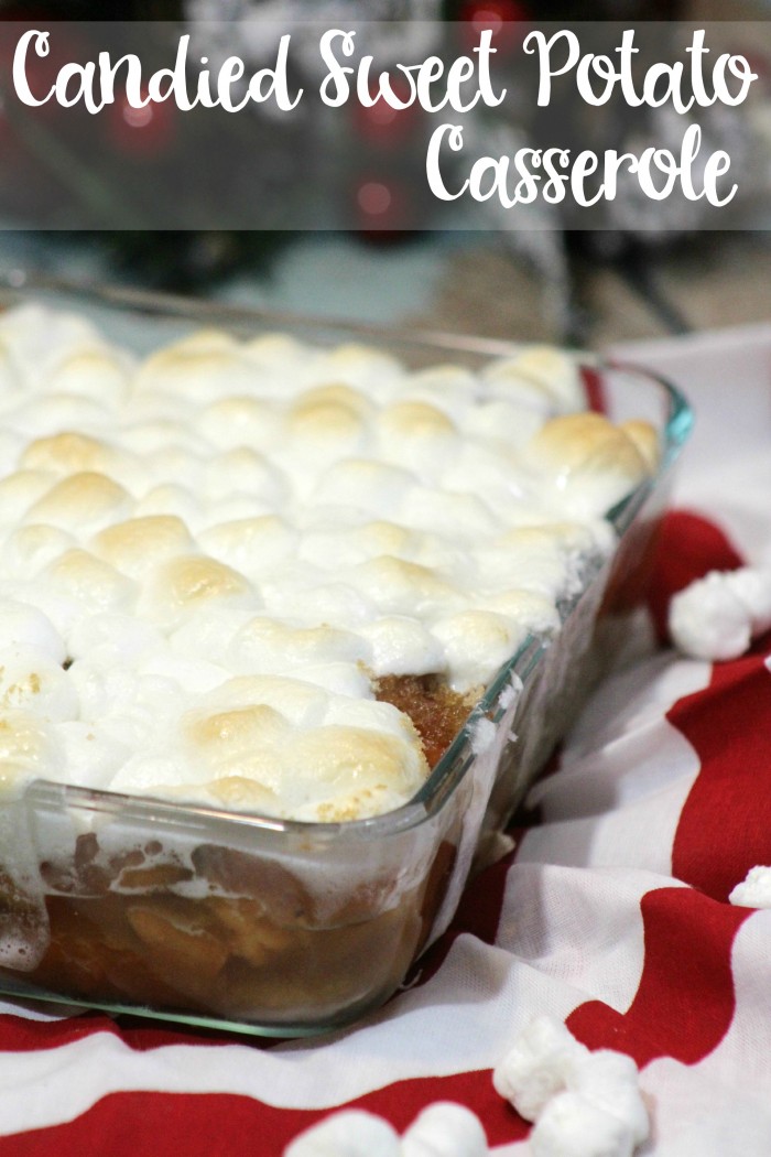 Great Christmas or Thanksgiving side dish recipe- Candied Sweet Potato Casserole