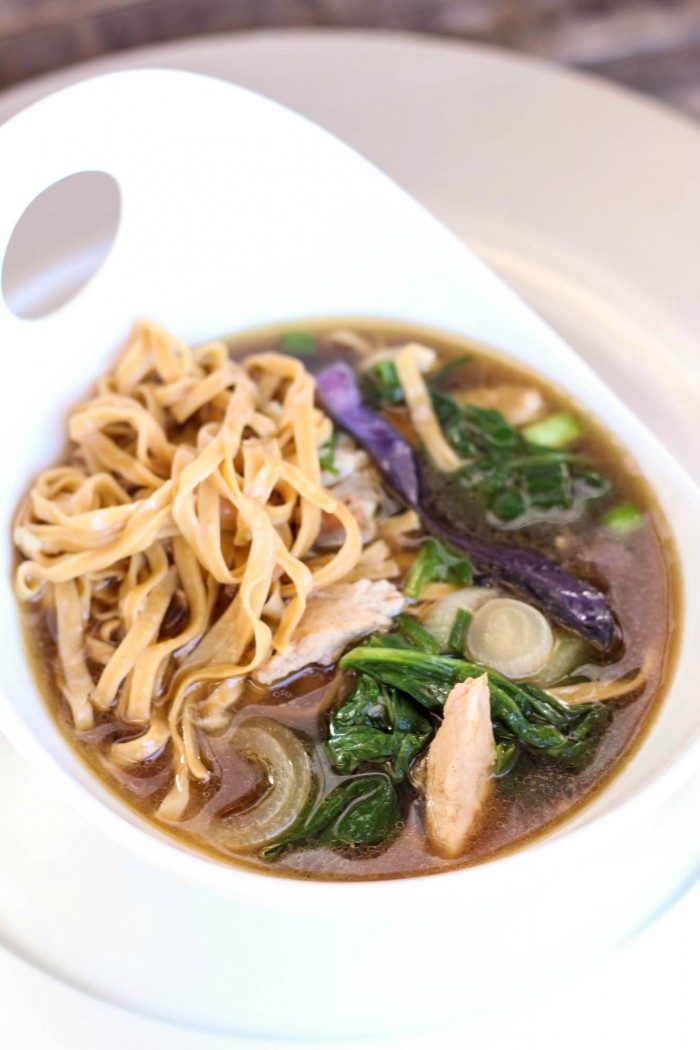 Wonton, Pork & Spinach Soup Recipe Featuring Smithfield Pork Loin at Walmart