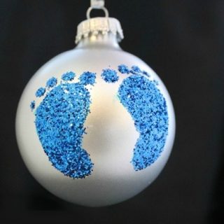 DIY Baby's First Christmas Ornament