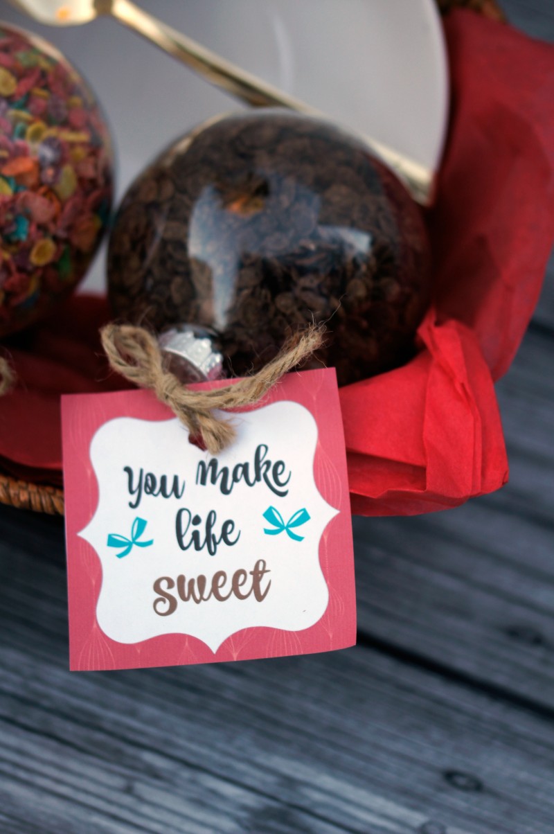 You Make Life Sweet Free Printable Gift Tag