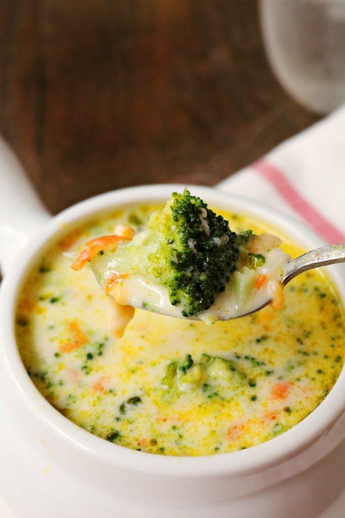 Broccoli Cheese Soup Recipe - {Not Quite} Susie Homemaker