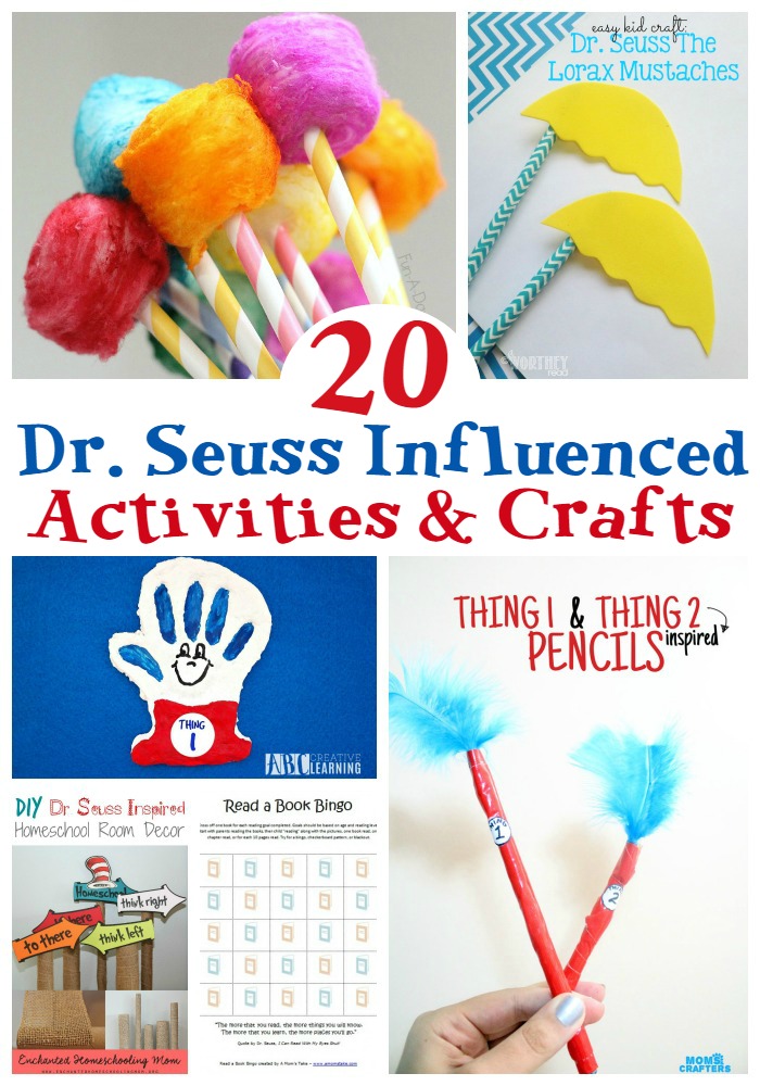 20 Dr Seuss Inspired Crafts and Activities