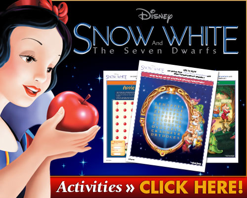 Free Printable Snow White Activity Sheets