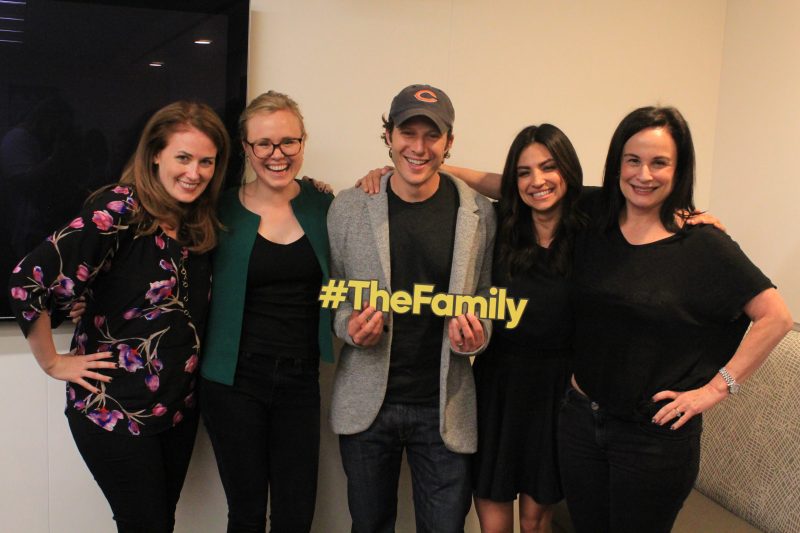Creator Jenna Bans, Alison Pill, Zach Floriana Lima, and EP Laurie Zaks, The Family