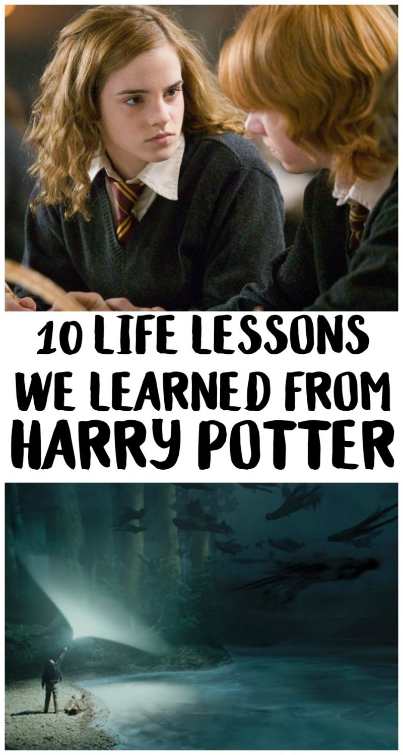 Whether you took away the funny moments at Hagrid’s house or the inspiring quotes throughout the series, Harry Potter had a lot of life lessons to teach! Check out ten of the most important lessons we took away from the series from characters like Hermione, Ron, Dumbledore, Lupin, Sirius, and more.