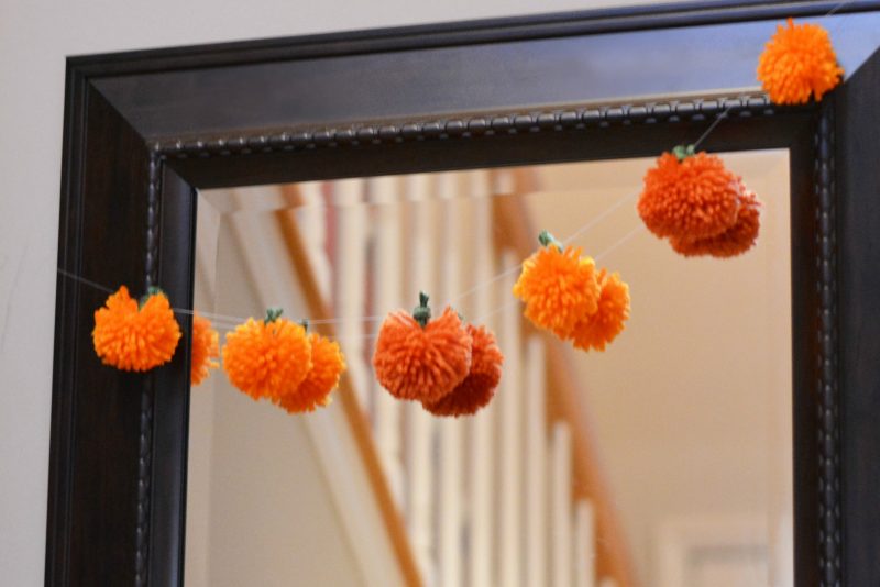 I love decorating my home with pumpkins because they work for both fall and Halloween- so they can stay up even longer! These DIY No Sew Yarn Pumpkins are so cute and so versatile- you can use them to make an easy pumpkin garland, use them in other crafts or projects, or just use them as decorations as they are!