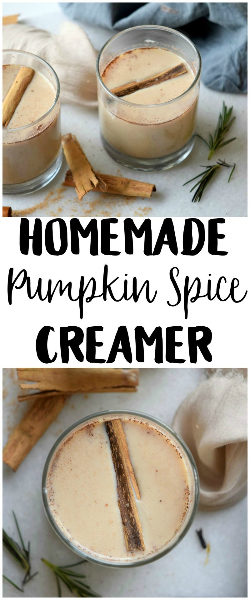 If pumpkin spice lattes are the highlight of your fall {same}, you have to try this easy DIY homemade coffee creamer recipe! It’s cheaper and faster than hitting the drive through for a PSL all the time and tastes SO good.