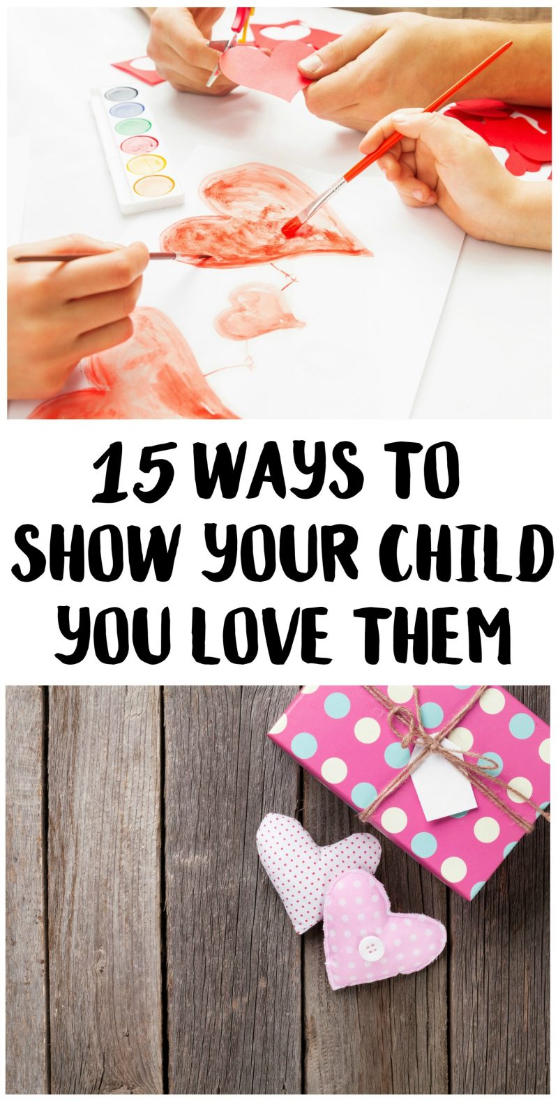 Whether you have toddlers, kids, or teens, show your children you love them with these fun ideas for expressing your love- on Valentine's Day and beyond!