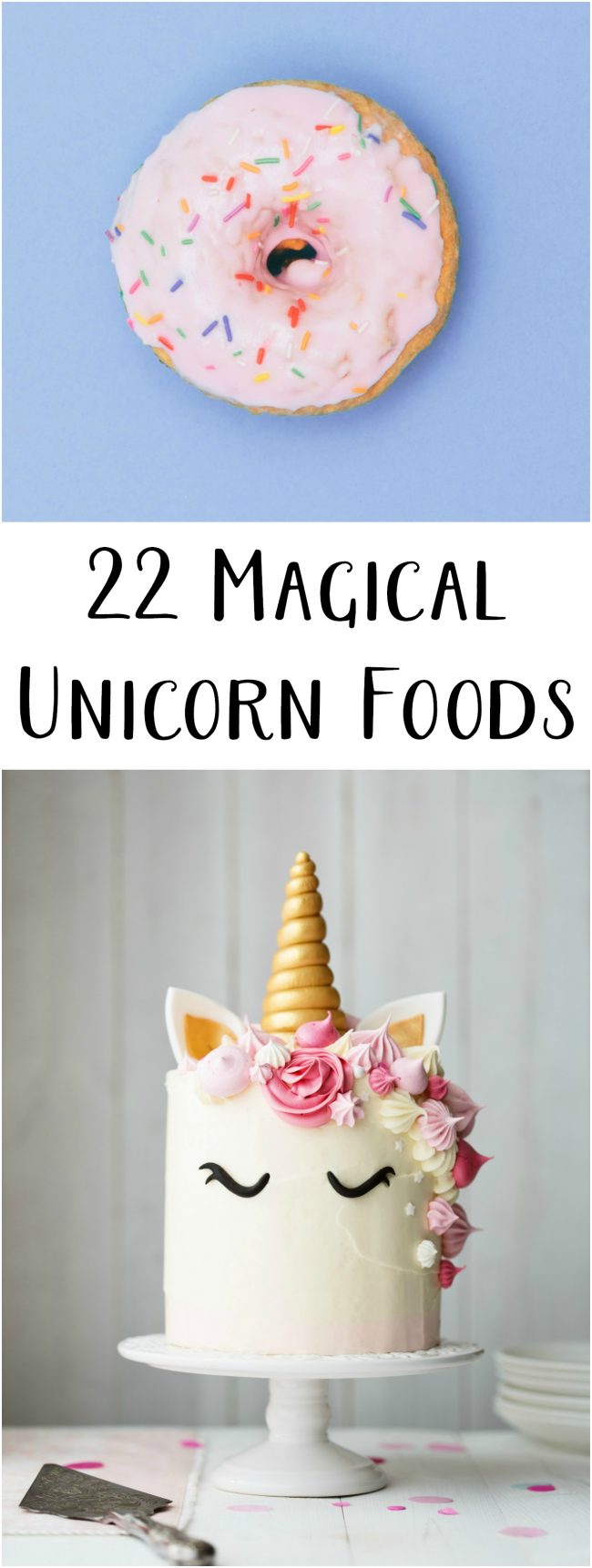 Who else is loving all this fun Unicorn Food lately? Check out these recipes and ideas and learn how to make your own DIY unicorn food for a kids unicorn party or just because! Everything from savory toast to healthy snacks to sweet desserts are covered. Get ready for lots of tie dye and rainbow and of course, some magic!