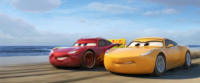 The new Disney Pixar movie Cars 3 is finally in theaters! With even more fun characters and lots of heart, this movie is sure to inspire birthday parties, crafts, and DIY masterpieces for years to come! In the meantime, check out the trailer and poster, grab some free printable activity pages and find out how we made Lightning McQueen inspired donuts!