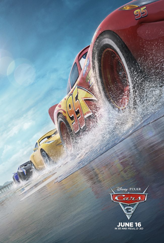 The new Disney Pixar movie Cars 3 is finally in theaters! With even more fun characters and lots of heart, this movie is sure to inspire birthday parties, crafts, and DIY masterpieces for years to come! In the meantime, check out the trailer and poster, grab some free printable activity pages and find out how we made Lightning McQueen inspired donuts!