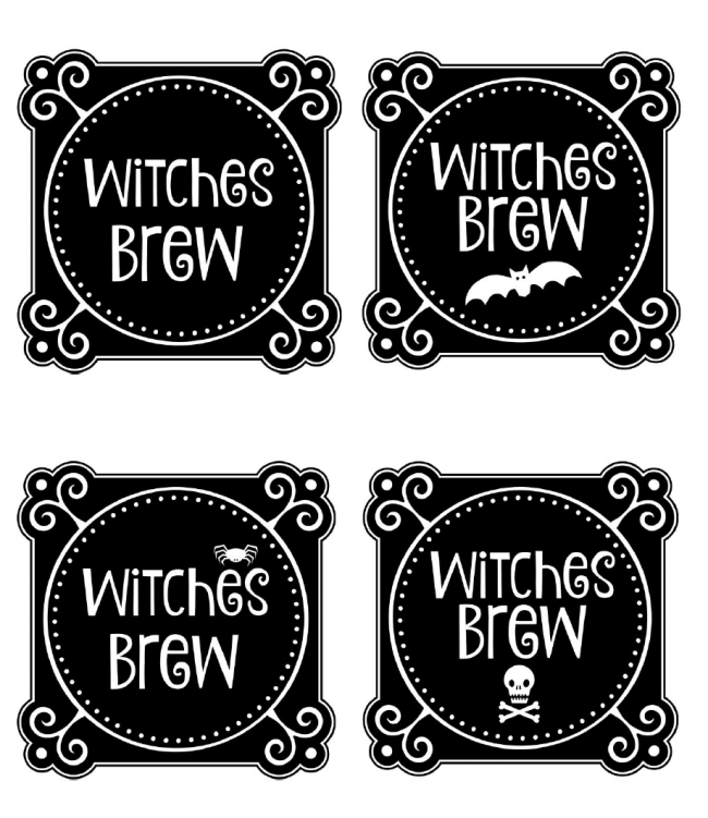 Whether you’re trying to get that Harry Potter in Potions class aesthetic or you need some cheap and easy Halloween decor ideas, don’t miss these free printable Witches Brew Potion Bottle Labels! Just grab these free printable labels and an inexpensive {or vintage!} glass jar and DIY some magic!