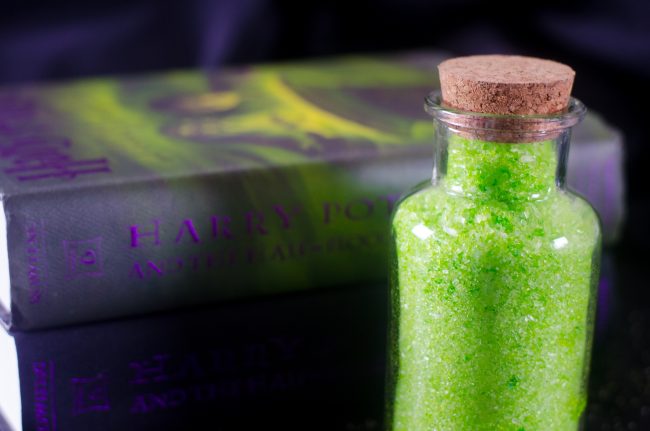 If you love Harry Potter as much as I do, you won’t want to miss this fun and easy crafts inspired by one of the most famous potions- Polyjuice Potion! Even Professor Snape would be impressed at how easy these DIY bath salts are to make- they’d be the perfect birthday party craft and would even make great gifts!