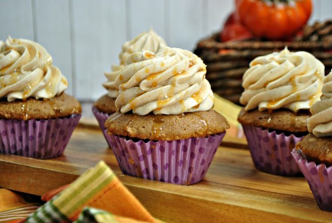 If you find yourself at Starbucks ordering a PSL this time of year, you need to try this homemade Pumpkin Spice Latte Cupcakes recipe! There’s coffee in the cake mix and these cupcakes have everything you need to celebrate fall right!